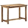 vidaXL Eettafel 110x55x75 cm massief mangohout