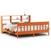 vidaXL Bedframe zonder matras massief grenenhout wasbruin 180x200 cm