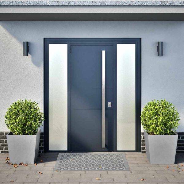 vidaXL Plantenbakken 2 st 50x50x50 cm gegalvaniseerd staal