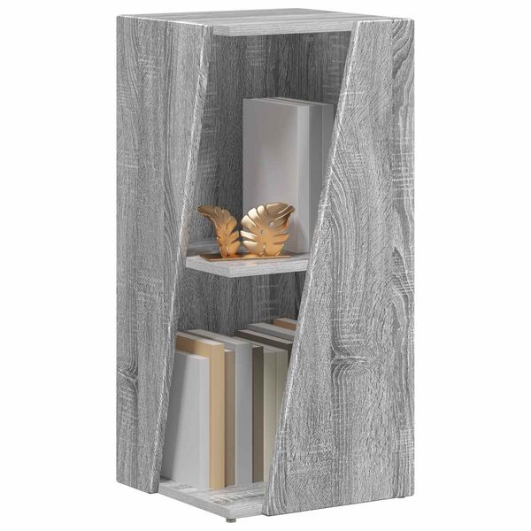 vidaXL Zijplank Grijs Sonoma 33 x 32 x 70,5 cm Bewerkt hout