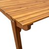 vidaXL Tuintafel 201,5x100x75 cm massief acaciahout