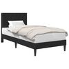 vidaXL Bedframe met hoofdeinde Zwart 90 x 200 cm Fluweel