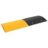 vidaXL Verkeersdrempels 5 st 97x32,5x4 cm rubber geel en zwart