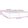 vidaXL Boxspring zonder matras fluweel donkergroen 160x210 cm