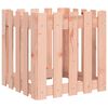 vidaXL Plantenbak met hekontwerp 50x50x50 cm massief douglashout