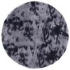 vidaXL Hoogpolig vloerkleed NAVARRA 240x240 cm polyester donkergrijs