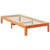 vidaXL Bedframe zonder matras massief grenenhout wasbruin 80x200 cm
