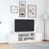 vidaXL Tv-meubel 188,5x41x50 cm spaanplaat wit