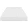 vidaXL Wandschappen zwevend 4 st 60x23,5x3,8 cm MDF hoogglans wit