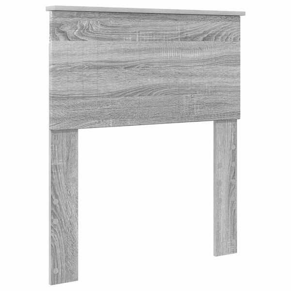 vidaXL Hoofdbord Grijs Sonoma 75 cm Bewerkt hout