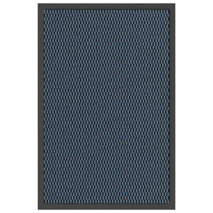 vidaXL Deurmat 40x60 cm blauw