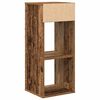 vidaXL Boekenkast 34x31x80 cm bewerkt hout oud houtkleurig