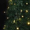 vidaXL Kunstkerstboom met verlichting pop-up 180 cm groen