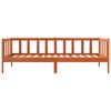 vidaXL Bedframe met hoofdeinde Wasbruin 80 x 200 cm Massief grenenhout