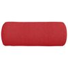 vidaXL Bolster Kussens 2 stuks Rood Ø 15 x 40 cm Stof
