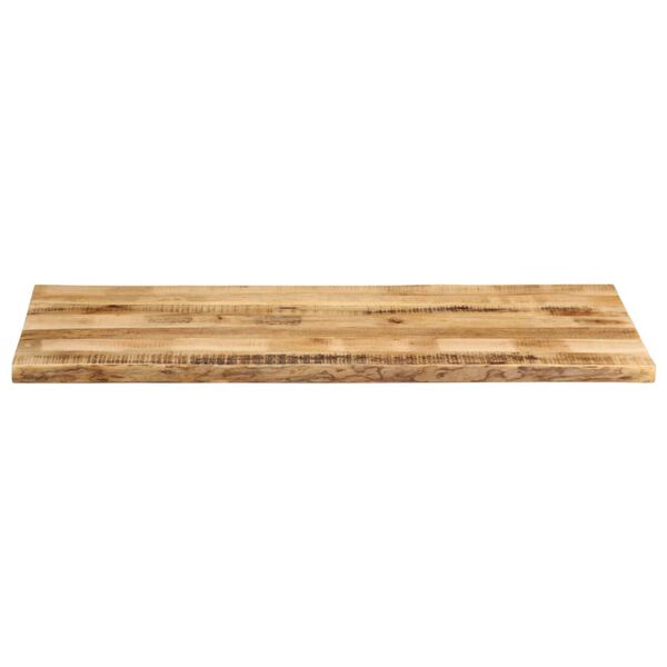 vidaXL Tafelblad met natuurlijke rand 140x60x2,5 cm massief mangohout
