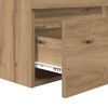 vidaXL Badkamerkast Artisan Eiken 41 x 38,5 x 45 cm Bewerkt hout