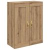 vidaXL Highboard Artisan Eiken 69,5 x 34 x 90 cm Bewerkt hout