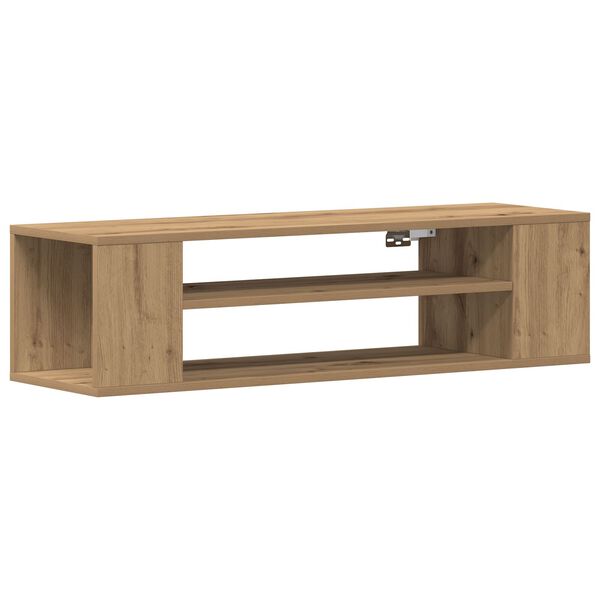 vidaXL TV-kast artisian oak 100 x 30 x 26,5 cm Bewerkt hout