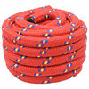 vidaXL Boottouw 25 m 4 Rood PP