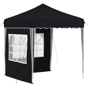 vidaXL Pop-up partytent 195 x 195 x 245 cm Antracietkleurig