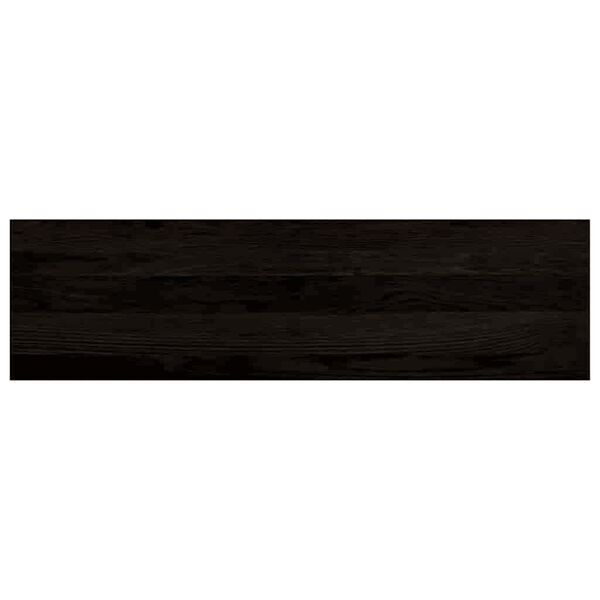 vidaXL Traptreden 12 st 90x30x2 cm massief eikenhout donkerbruin
