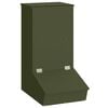 vidaXL Varkensvoeder Olijf Groen 55 x 38 x 76 cm Koudgewalst Staal