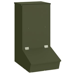 vidaXL Varkensvoeder Olijf Groen 55 x 38 x 76 cm 20 kg