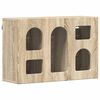 vidaXL Hangkast met plank Sonoma Eiken 60 x 20 x 40 cm Bewerkt hout