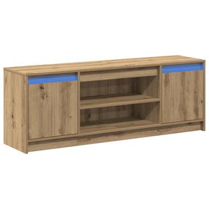vidaXL TV Eenheden Bruin 139,5 x 34 x 50 cm Bewerkt hout