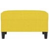 vidaXL Voetenbank 70x55x41 cm stof lichtgeel