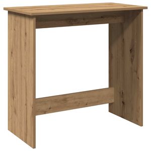 vidaXL Bureau 80x40x75 cm bewerkt hout artisanaal eikenkleurig