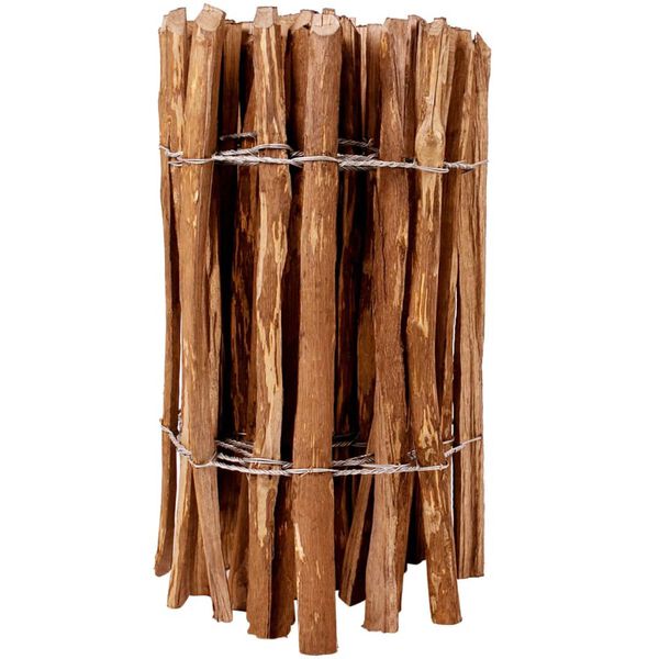 vidaXL Hek 60x500 cm hazelaarhout