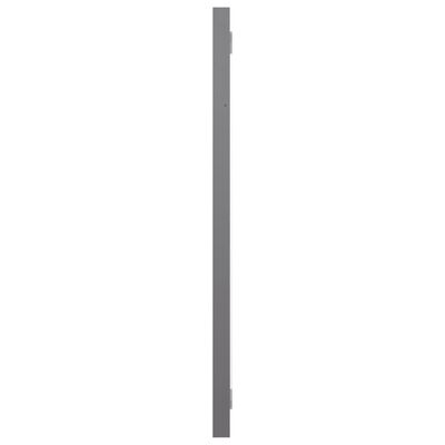 vidaXL 2-delige Badkamermeubelset bewerkt hout hoogglans grijs