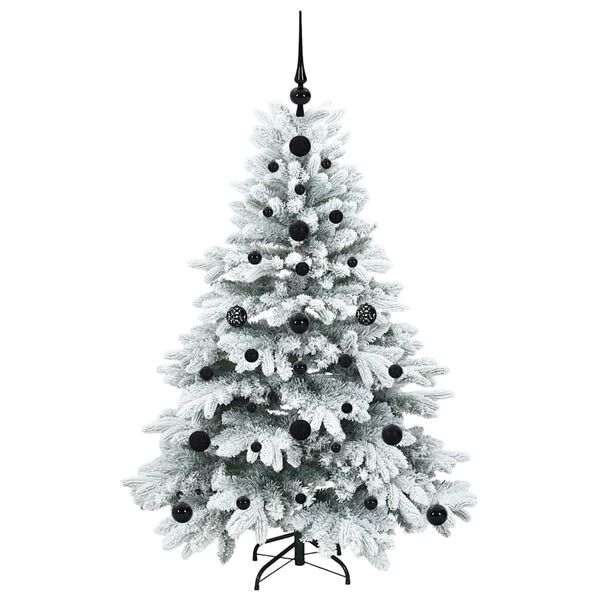 vidaXL Kunstkerstboom met 150 LED met standaard Wit 120 cm PE en PVC