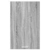 vidaXL Hangkast Grijs Sonoma en Wit 50 x 31 x 80 cm Bewerkt hout