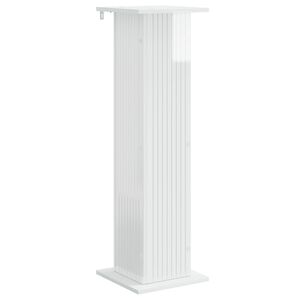 vidaXL Plantenstandaard Hoogglans Wit 30,5 x 30 x 100,5 cm
