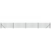 vidaXL Draadgaashek met flens 0,8x10 m groen