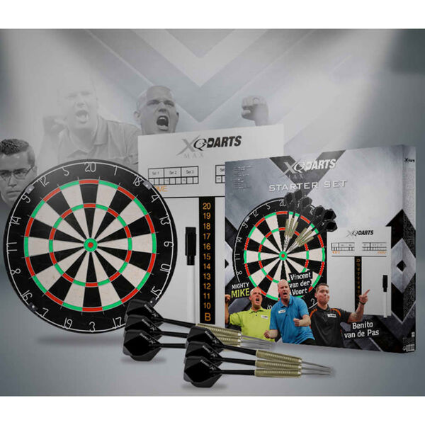 XQmax Darts Dartbord startset borstelhaar QD7000040