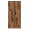 vidaXL Schoenenkast 80x39x178 cm bewerkt hout oud houtkleurig
