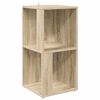 vidaXL Hoekkast 33x33x67 cm bewerkt hout sonoma eikenkleurig