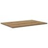 vidaXL Boekenplank Bord 4 pcs Bruin 60 x 40 x 1,5 cm Bewerkt hout