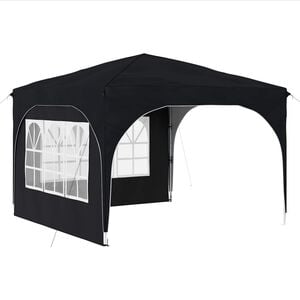 vidaXL Pop-up partytent 290 x 290 x 245 cm Antraciet
