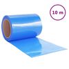 vidaXL Deurgordijn 300x2,6 mm 10 m PVC blauw
