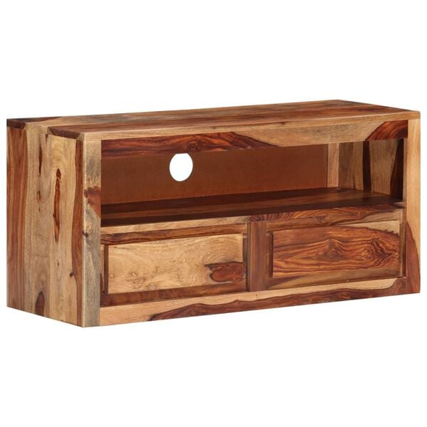 vidaXL Tv-meubel 88x30x40 cm massief hout