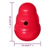 Kong Hondenspeelgoed Snack Dispenser Wobbler L rood