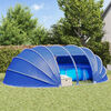 vidaXL Zwembad Tent Koepel Groen 640 x 432 x 205 cm