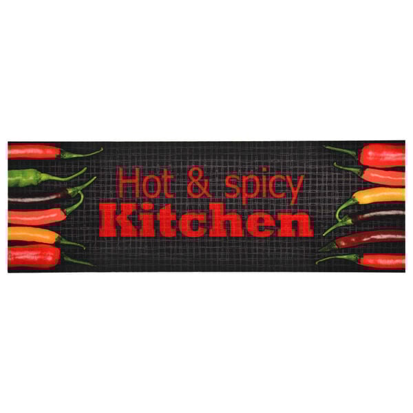 vidaXL Keukenmat wasbaar Hot&Spicy 60x180 cm
