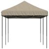 vidaXL Partytent Taupe 292 x 580 x 315 cm Oxford Stof