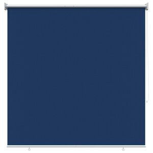 vidaXL Buitenrolgordijn 90% UV-blok Blauw 140 x 140 cm HDPE